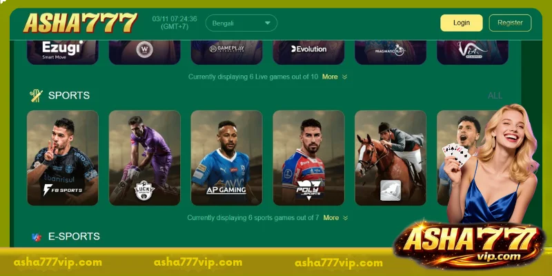 Game Categories for Bengali Players